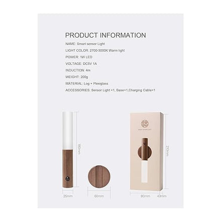 LumiWood Smart Motion Light